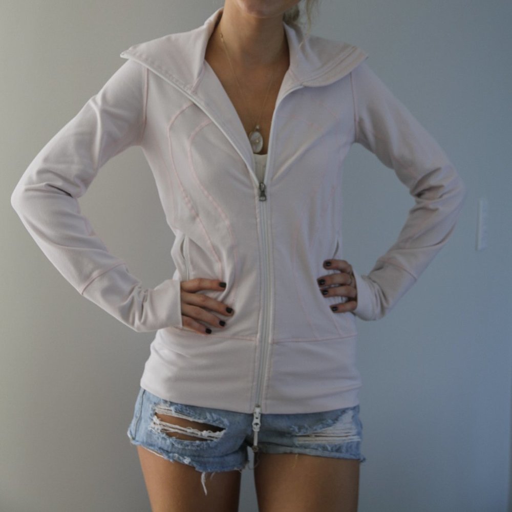 Light Pink Lululemon Define Jacket